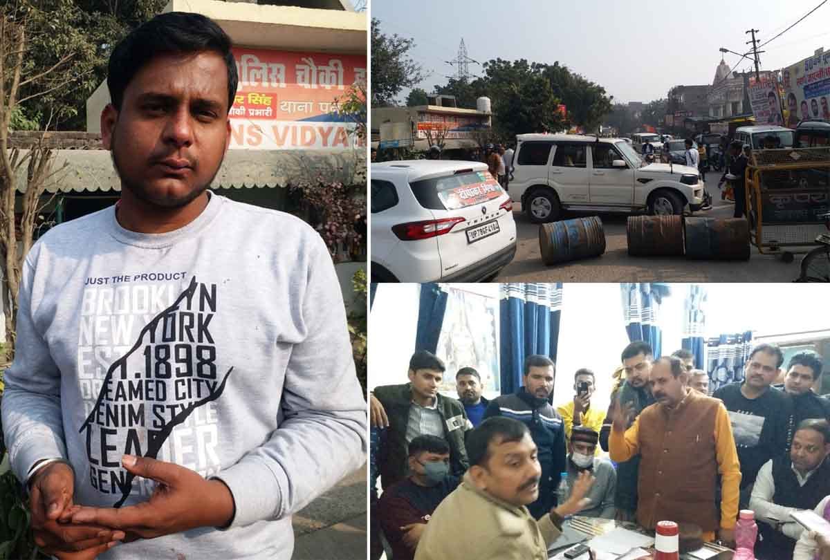 Police was getting VIP darshan in Panki temple with 100 rupees
