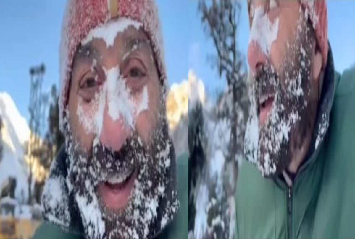 Kullu: Actor Sunny Deol reached Manali to enjoy snowfall