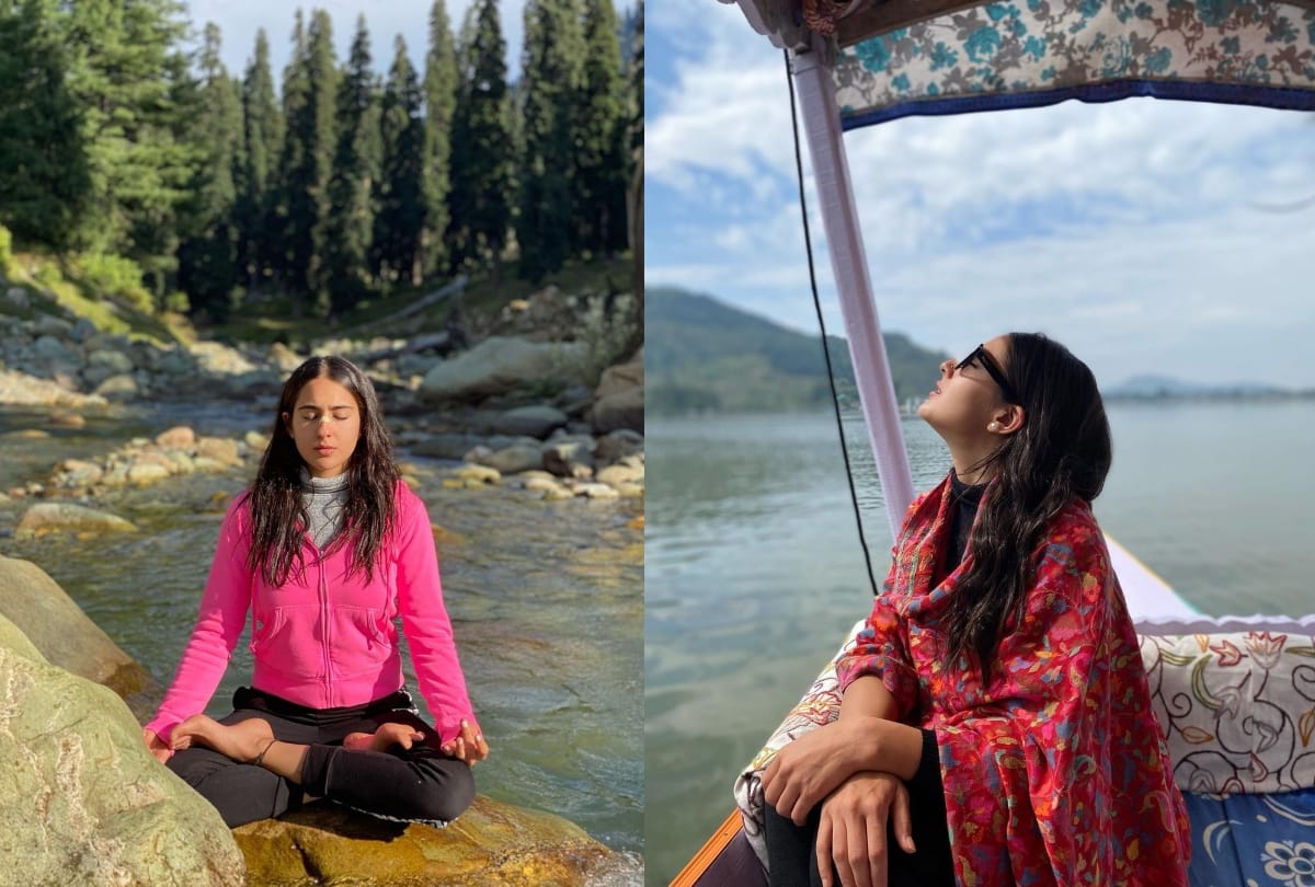 bollywood actress sara ali khan shared monochrome pictures