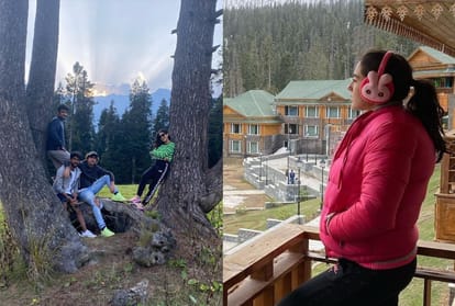 Sara Ali Khan shared her throwback pictures and said  I am missing the mountains a lot