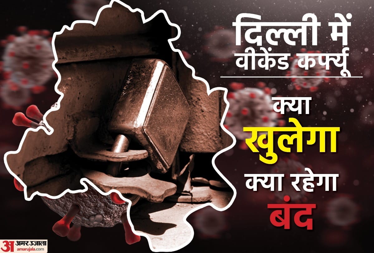 Weekend curfew in Delhi new corona guidelines know about all restrictions imposed on capital