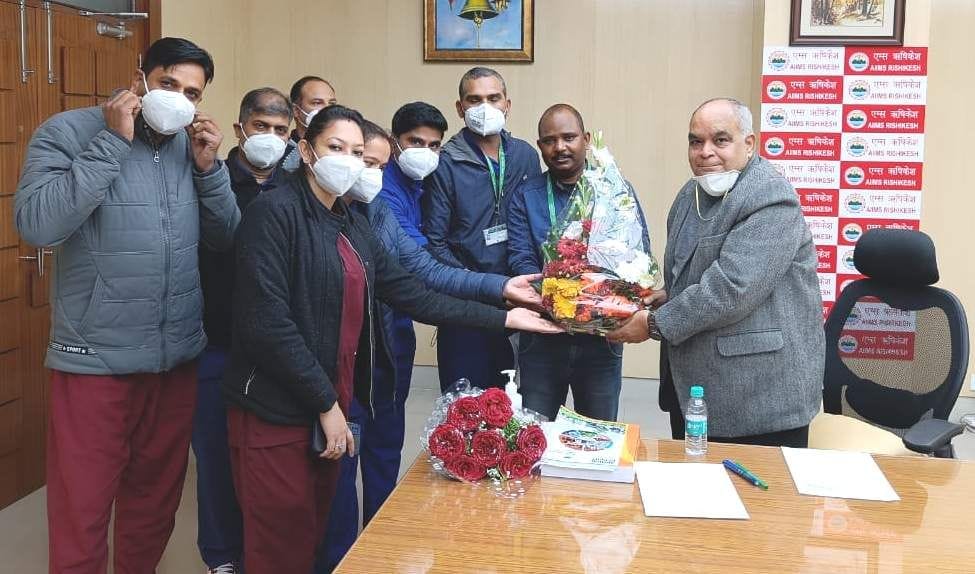 NPDA's courtesy call on AIIMS Director