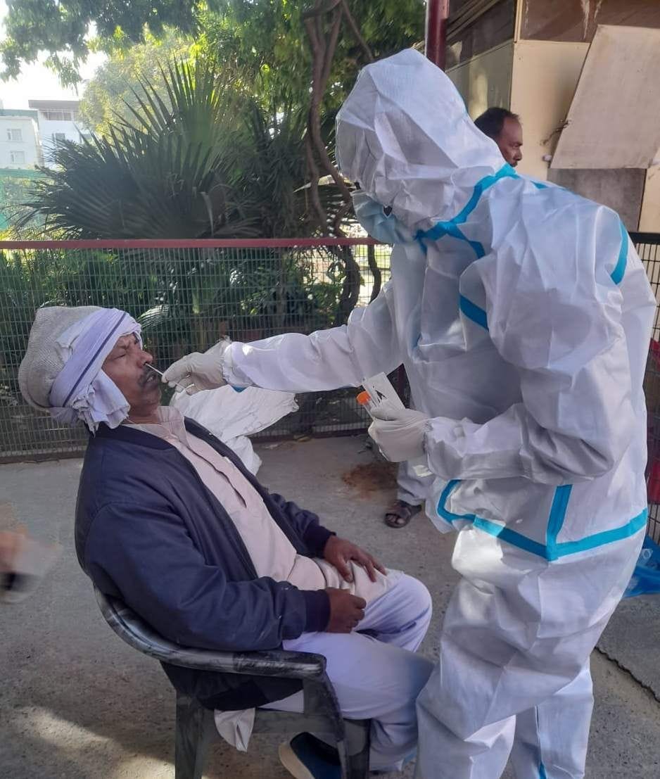 15 people corona infected including nursing officer in pilgrimage