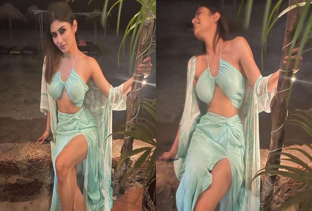 Mouni Roy shares jaw-dropping pics in sizzling hot beachwear-See