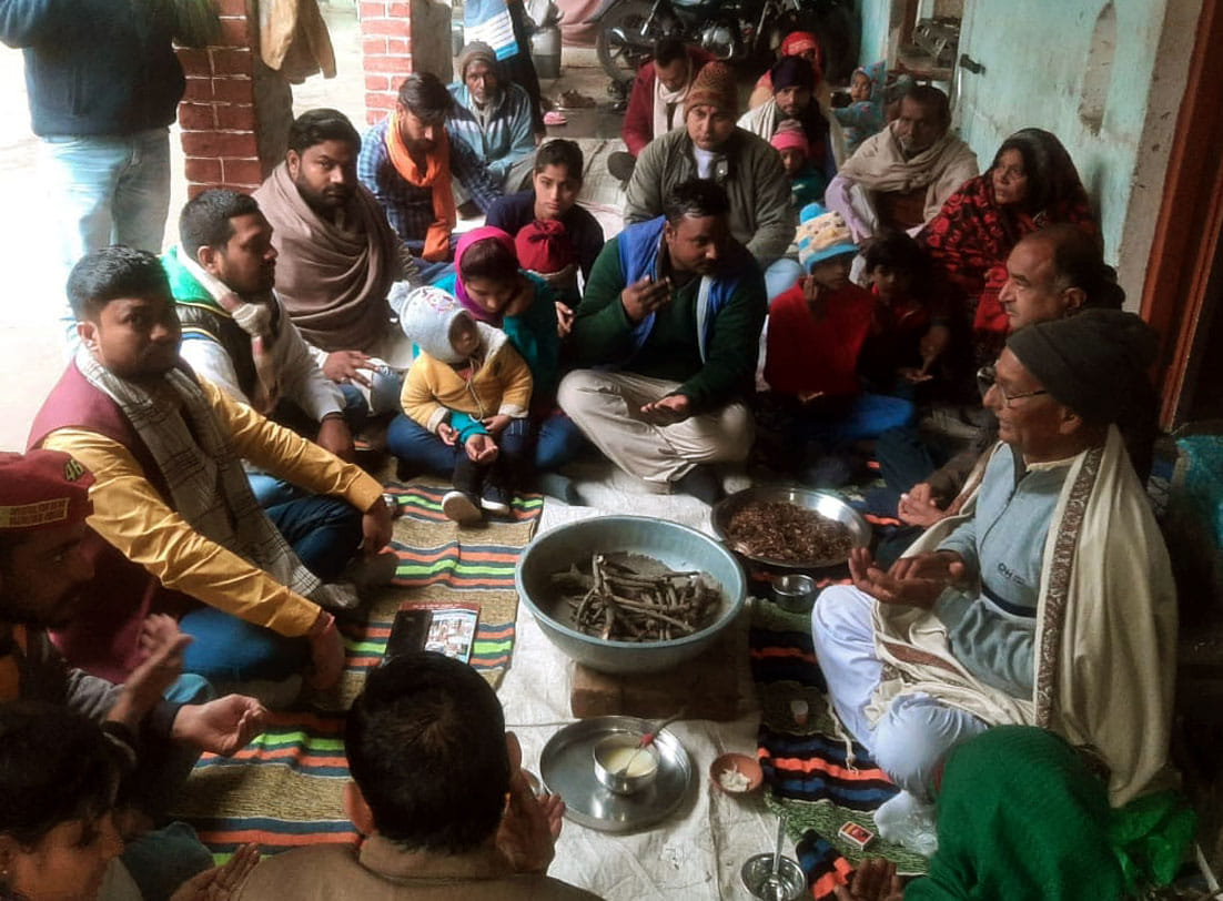 Mubarikpur's family embraces Hinduism again