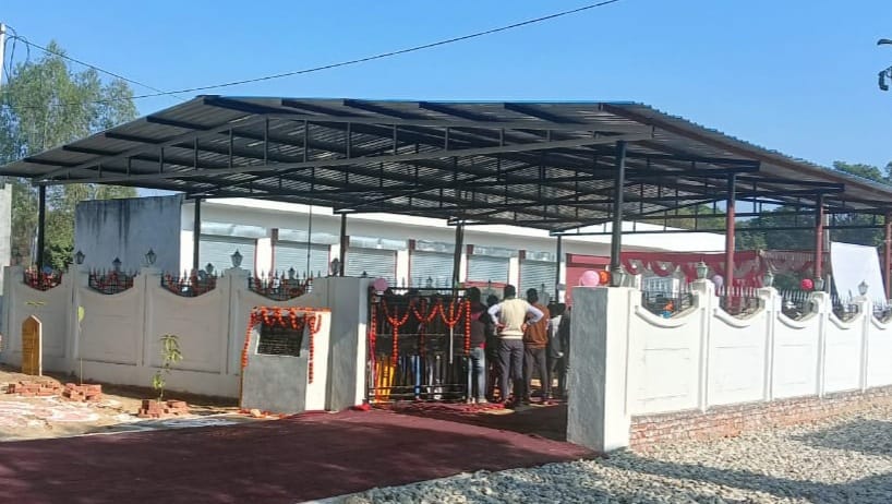 10 exercise sites equipped with facilities will be built in the district