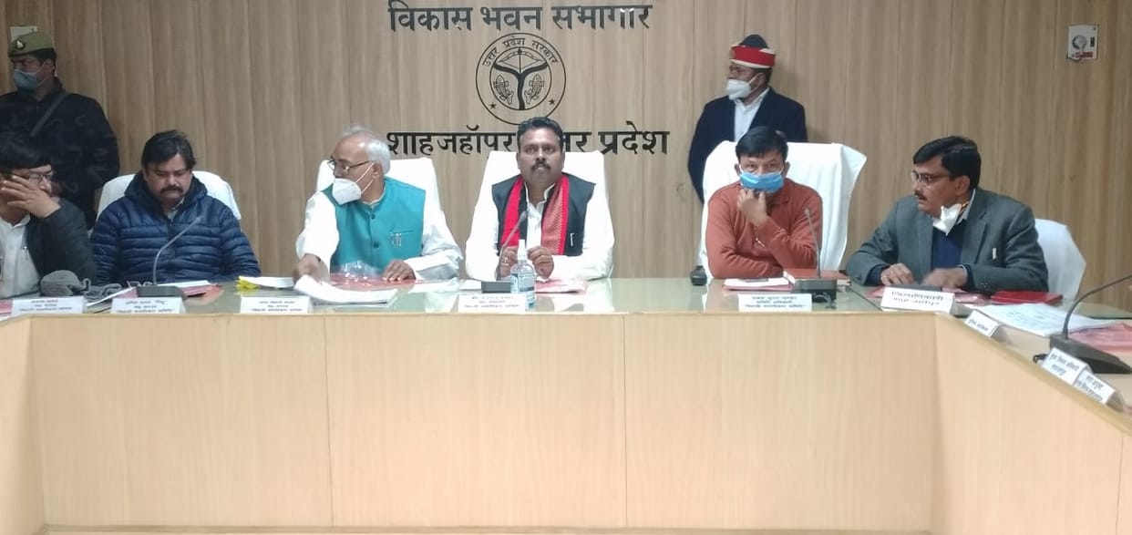 Instructions given to expedite development works, measures for covid control
