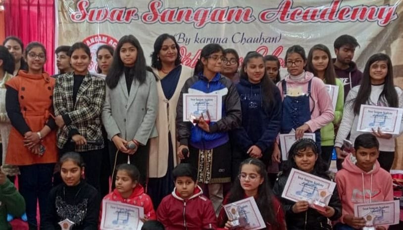 Children enthralled the audience