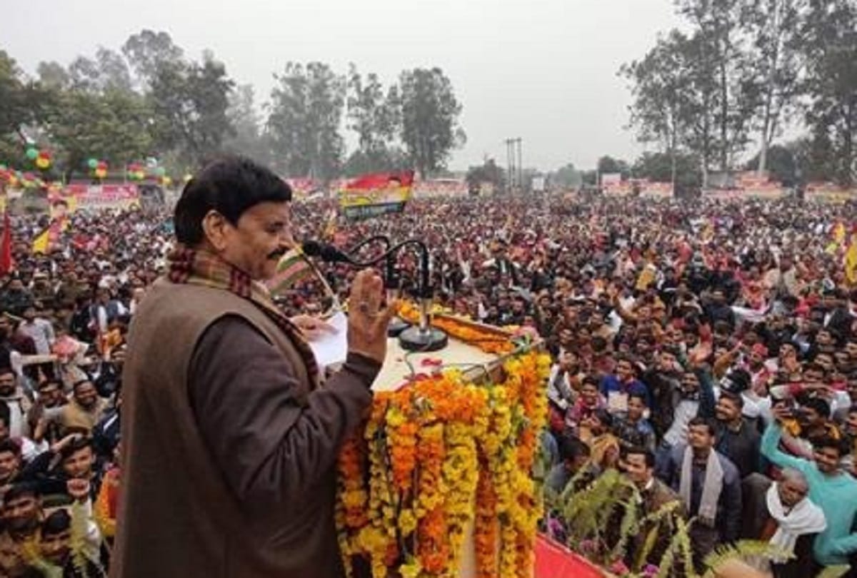 Etawah: Praspa chief Shivpal said in Takha consider Akhilesh as leader but will not merge
