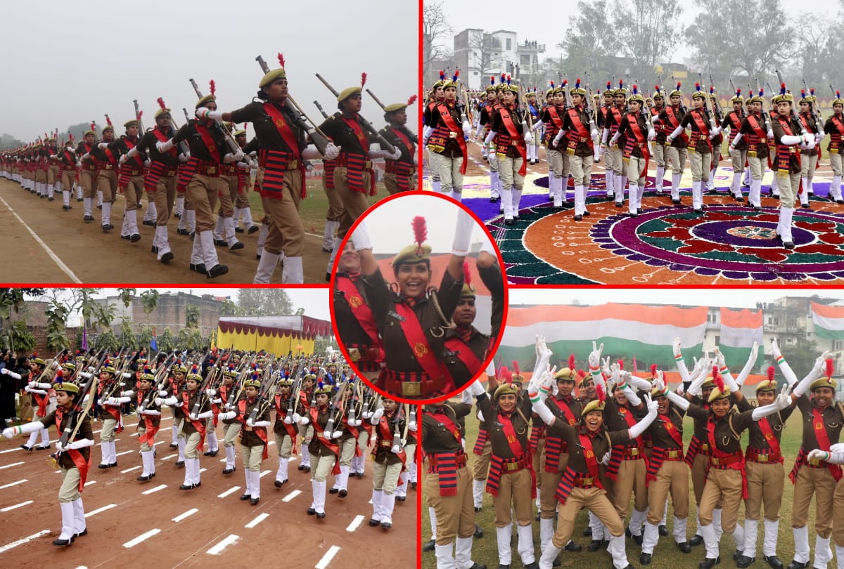 women recruits became part of police after completing training