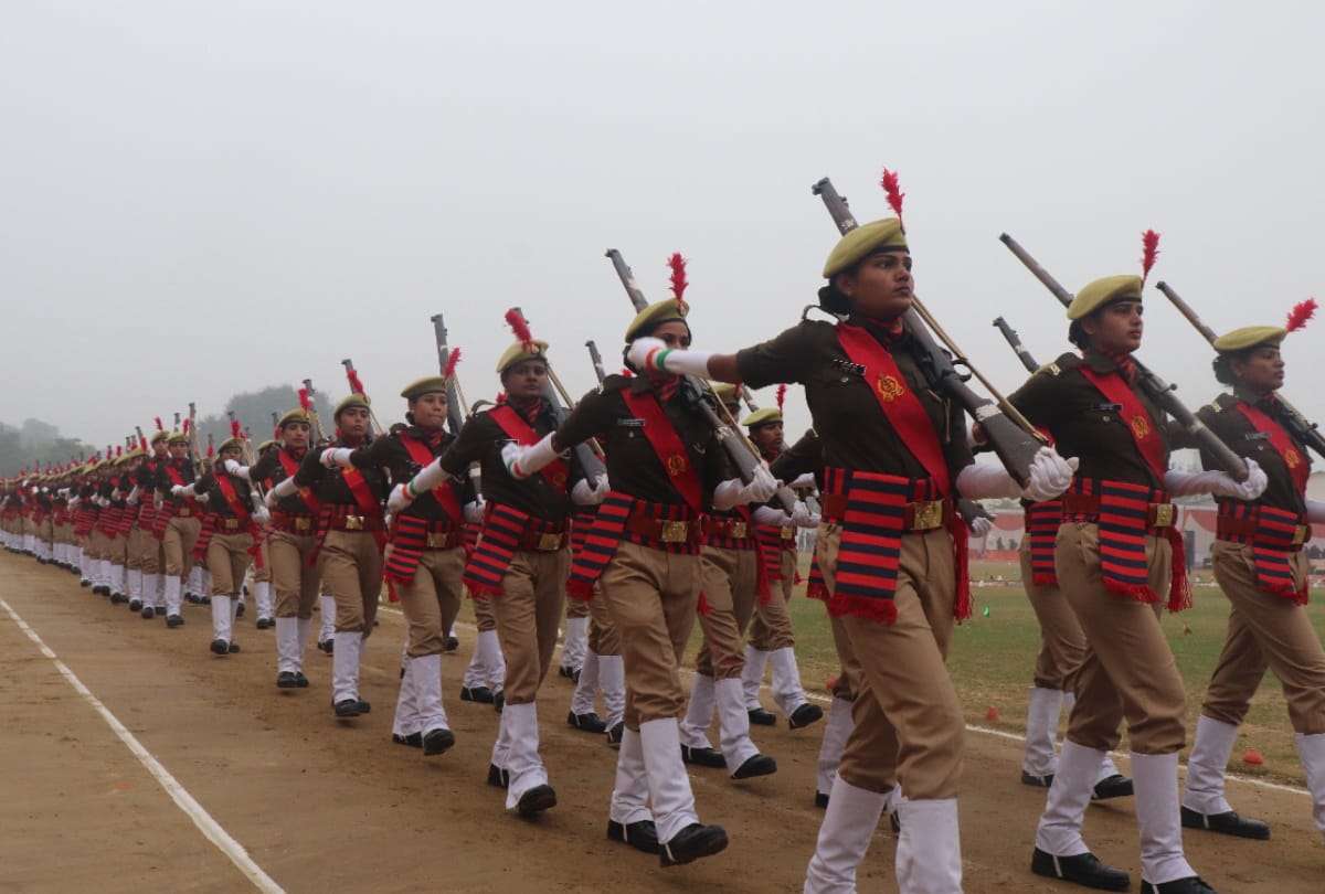 women recruits became part of police after completing training