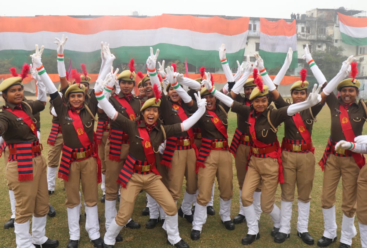 women recruits became part of police after completing training