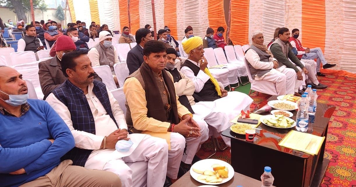 The Deputy CM laid the virtual foundation stone of 29 roads