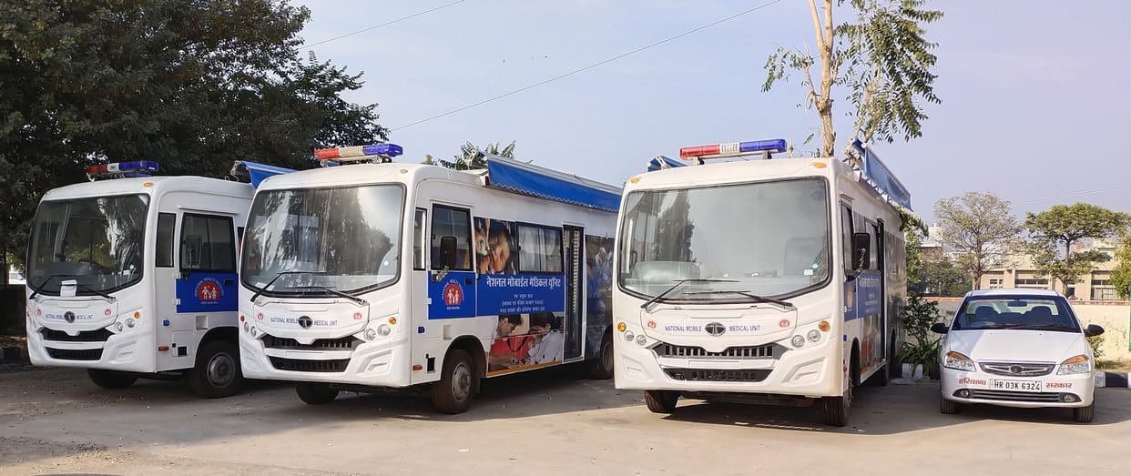 Roadways drivers handled the steering of three medical units and seven ambulances