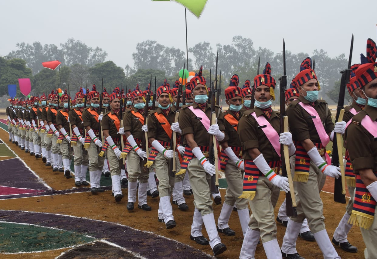 159 recruits became constables, passing out parade in police line