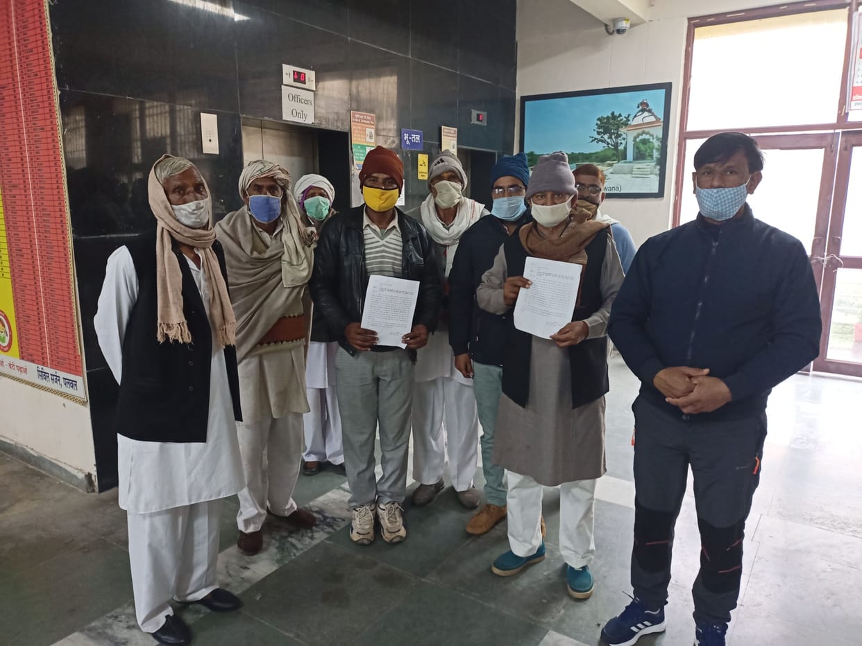 Villagers allege rigging in road construction, delegation of Bhiduki village met the Deputy Commissioner