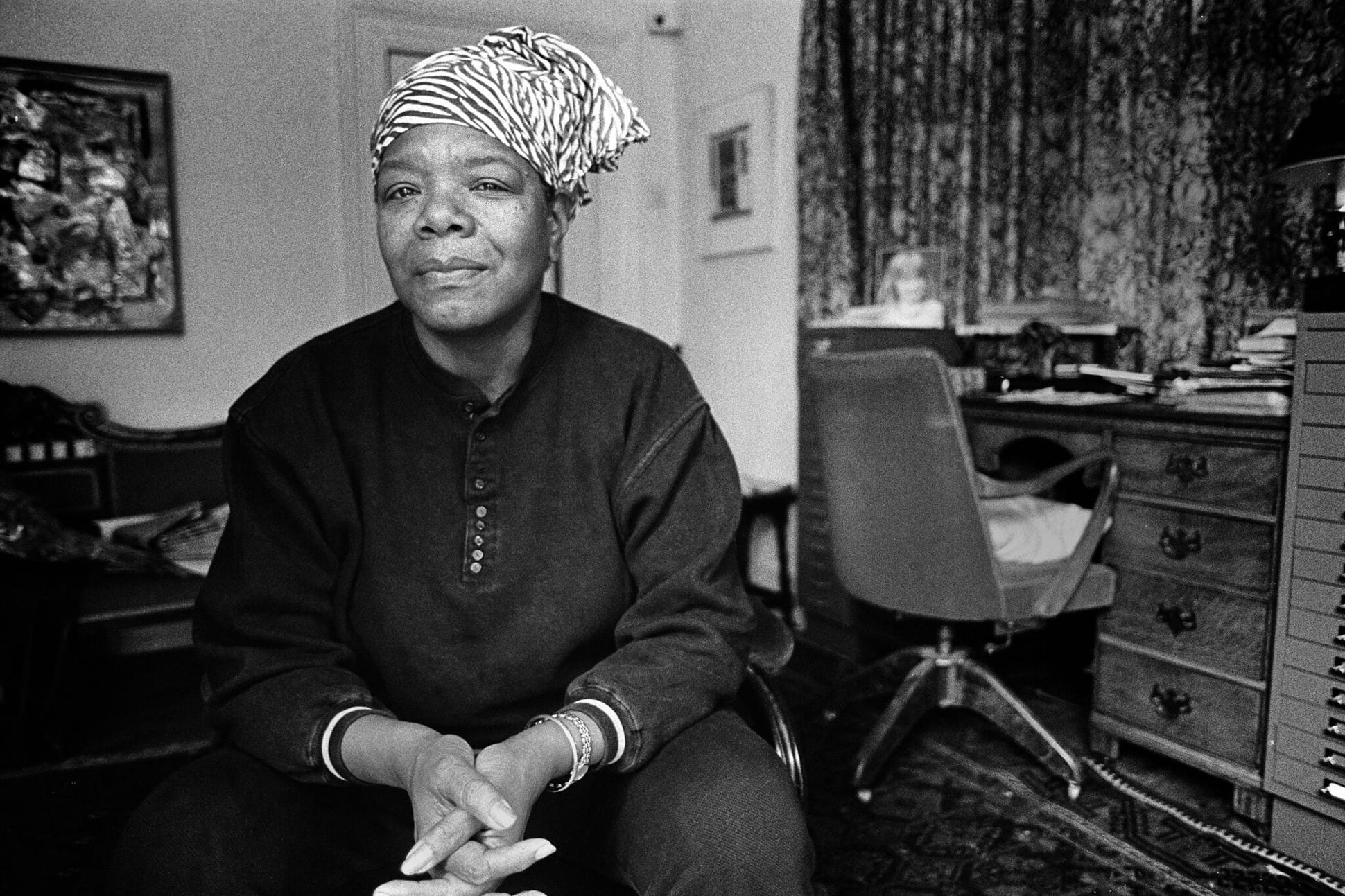 American poet Maya Angelou's poem 'Lessons'