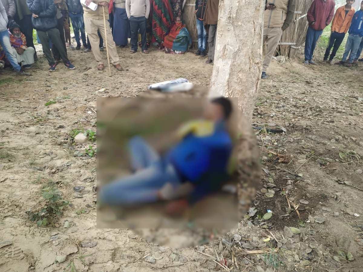 Youth killed in love affair dead body found under tree 500 meters away from home in Jaunpur