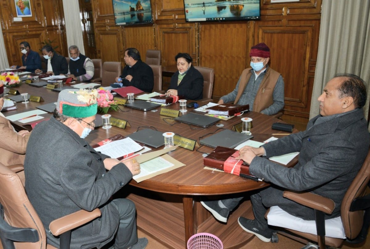 himachal pradesh cabinet meeting today live updates 5 january 2022