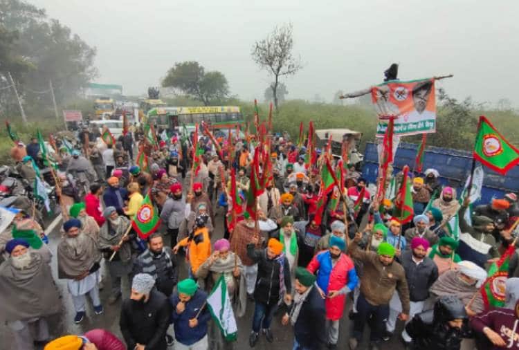 Farmers protest against PM Modi rally in Punjab
