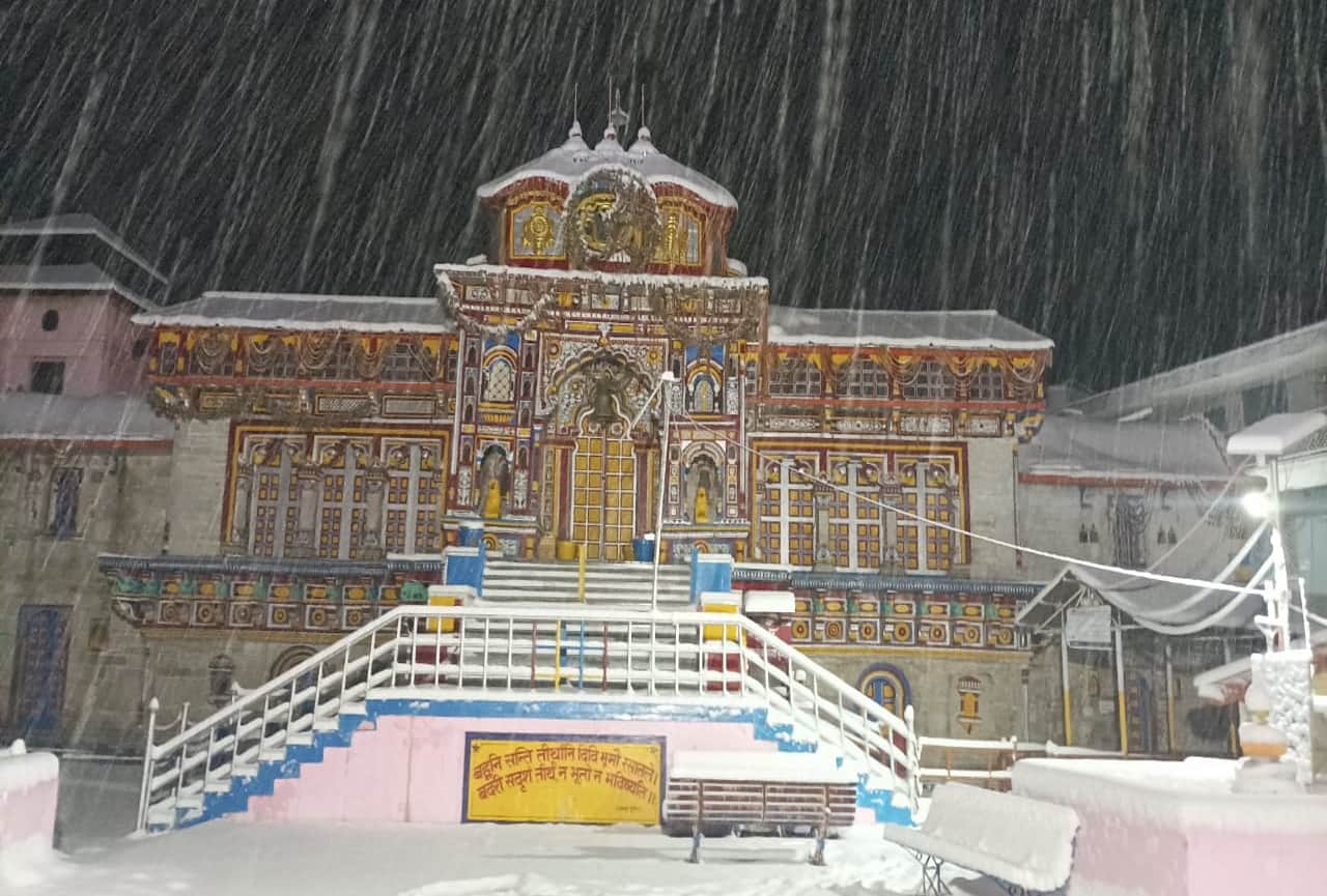 uttarakhand weather update: rain and snowfall in many areas, see photos