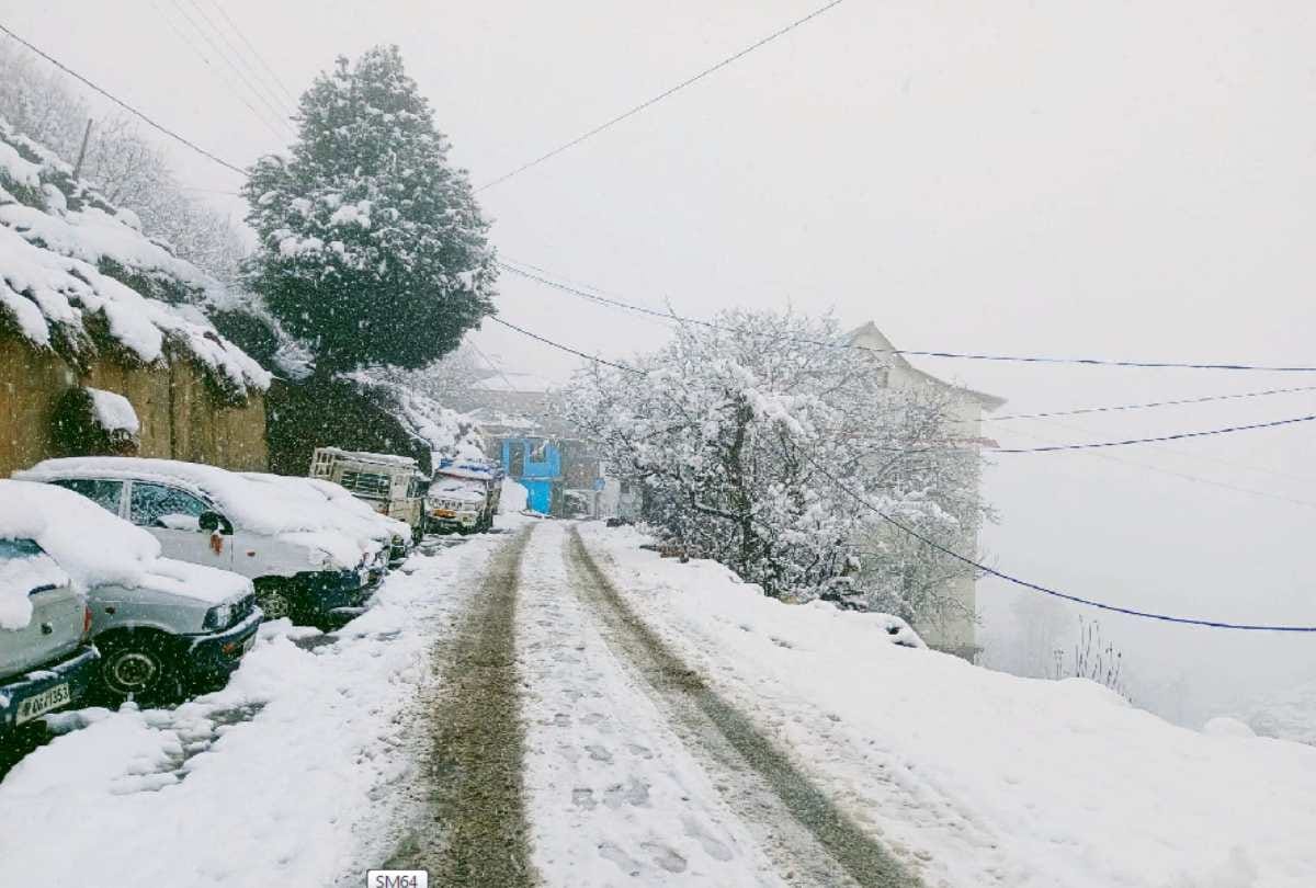 himachal weather update: Rain and snowfall recorded in state, 248 roads closed, life disturbed