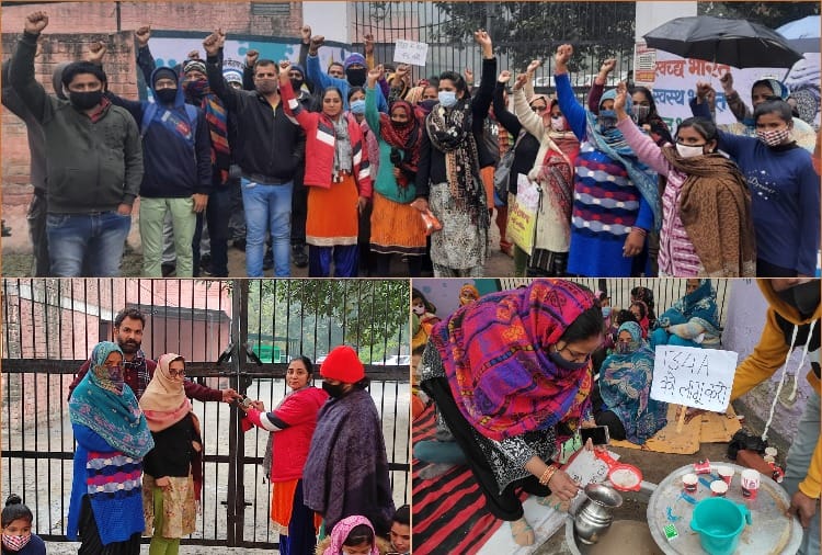Angry parents lock DEO office in Sonipat due to non-admission of children under 134A