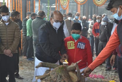 विक्राम कोठारी का अंतिम संस्कार
