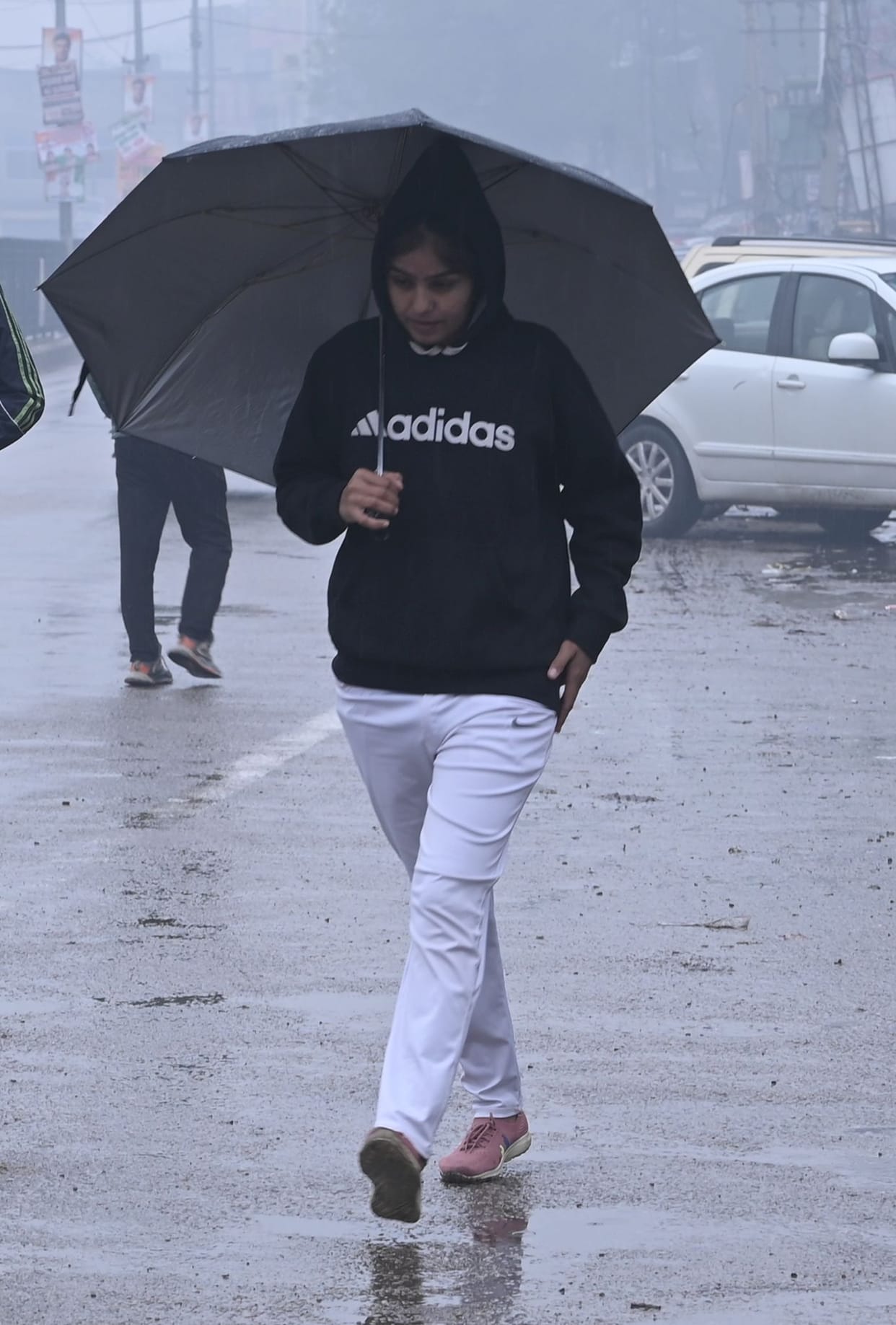 Weather: Mercury dropped due to seven mm of rain