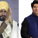 पंजाब के मुख्यमंत्री चरणजीत सिंह चन्नी और भाजपा प्रवक्ता शहजाद पूनावाला।