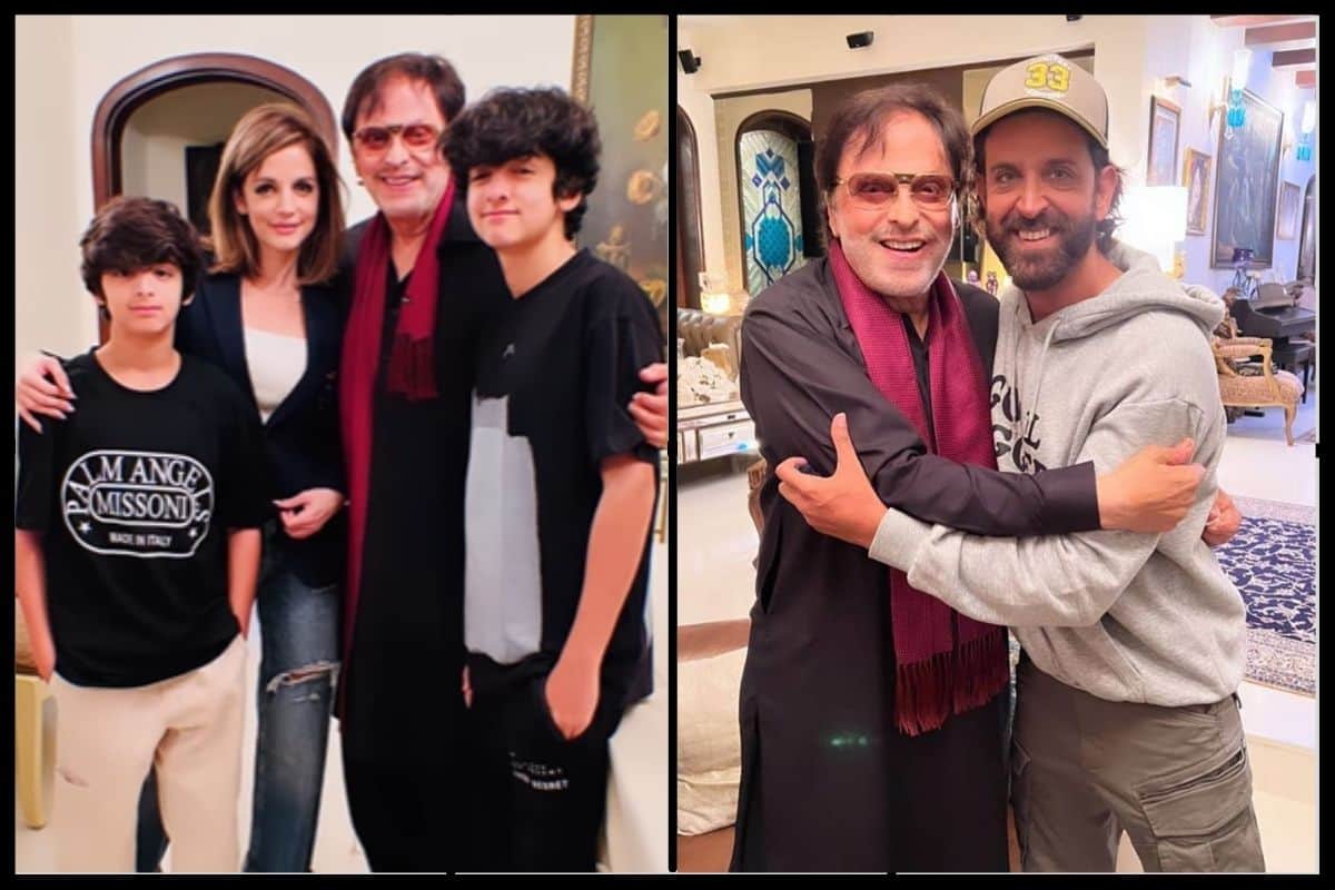 Viral pics: Hrithik Roshan with ex-wife Sussanne Khan at her father Sanjay Khan’s birthday party see pics here