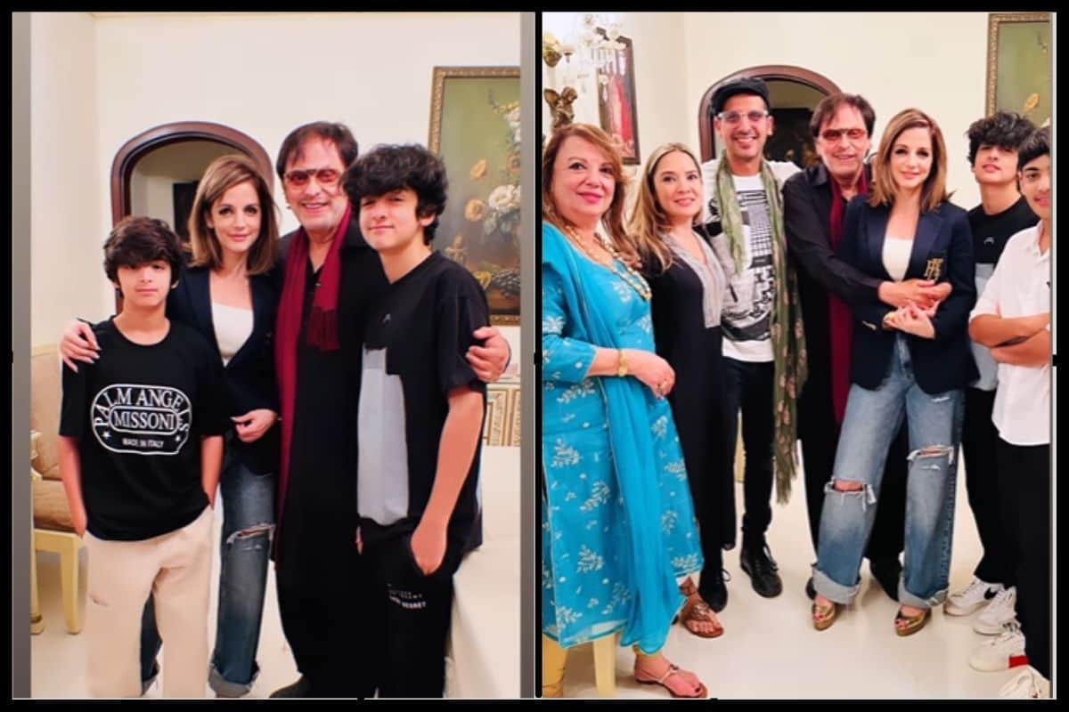 Viral pics: Hrithik Roshan with ex-wife Sussanne Khan at her father Sanjay Khan’s birthday party see pics here