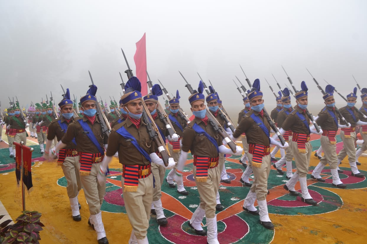 126 Recruit Constable Passed Out, Best 18 Awarded