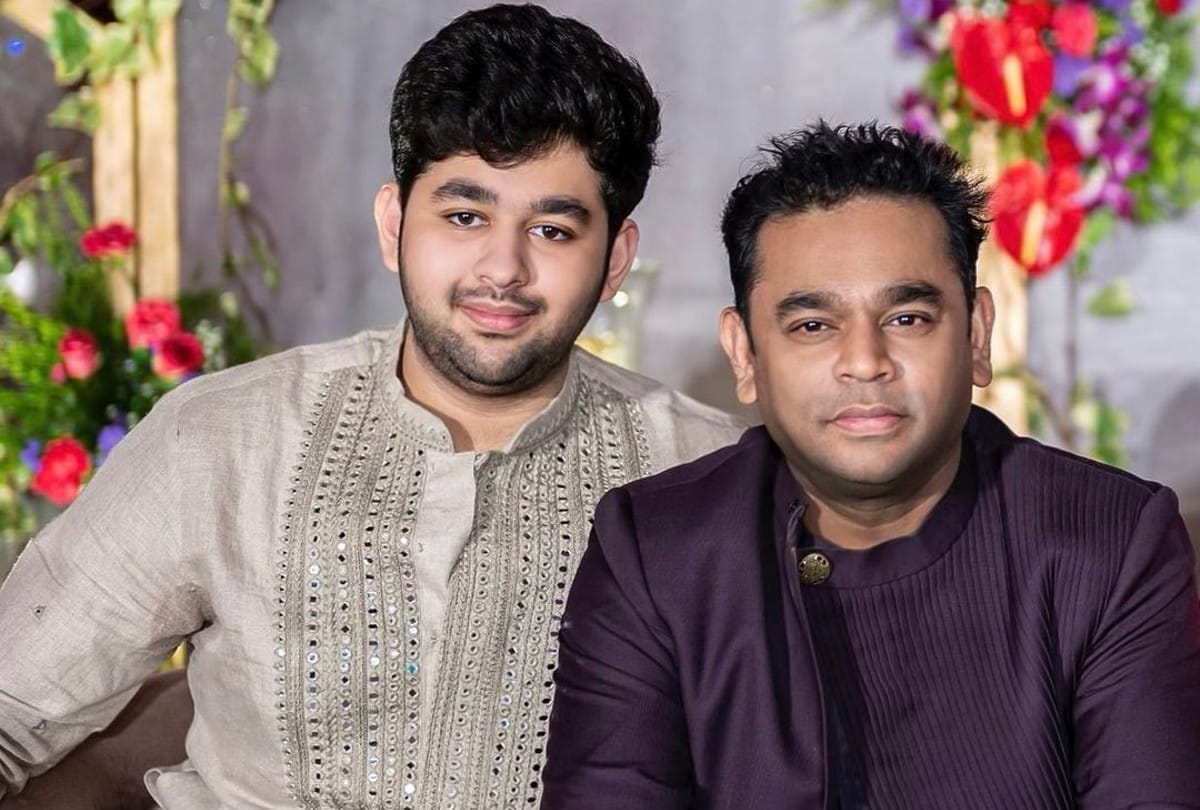 ar rahman son ameen shares picture birthday with world best dad  wishes him Fans wished both of them a happy birthday