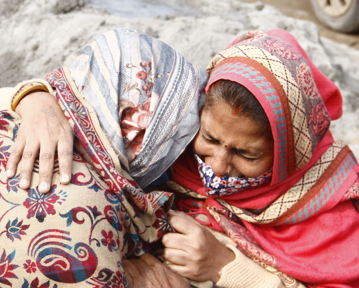 The dead body of the girl student was found missing for seven days