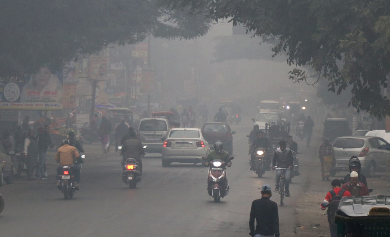 Fog, cloud and drizzle increased chills