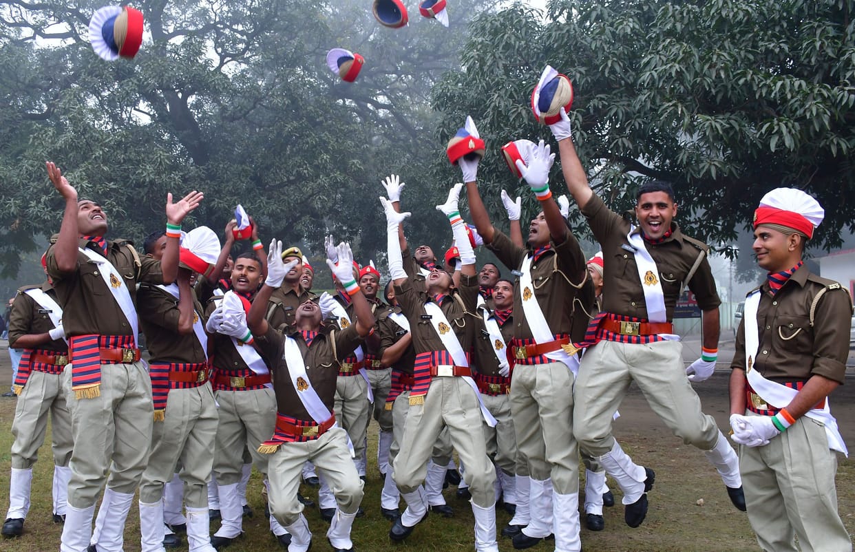 passing out parade