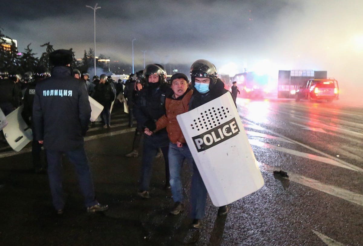Protest in Kazakhstan could become another point of conflict between Russia and the US