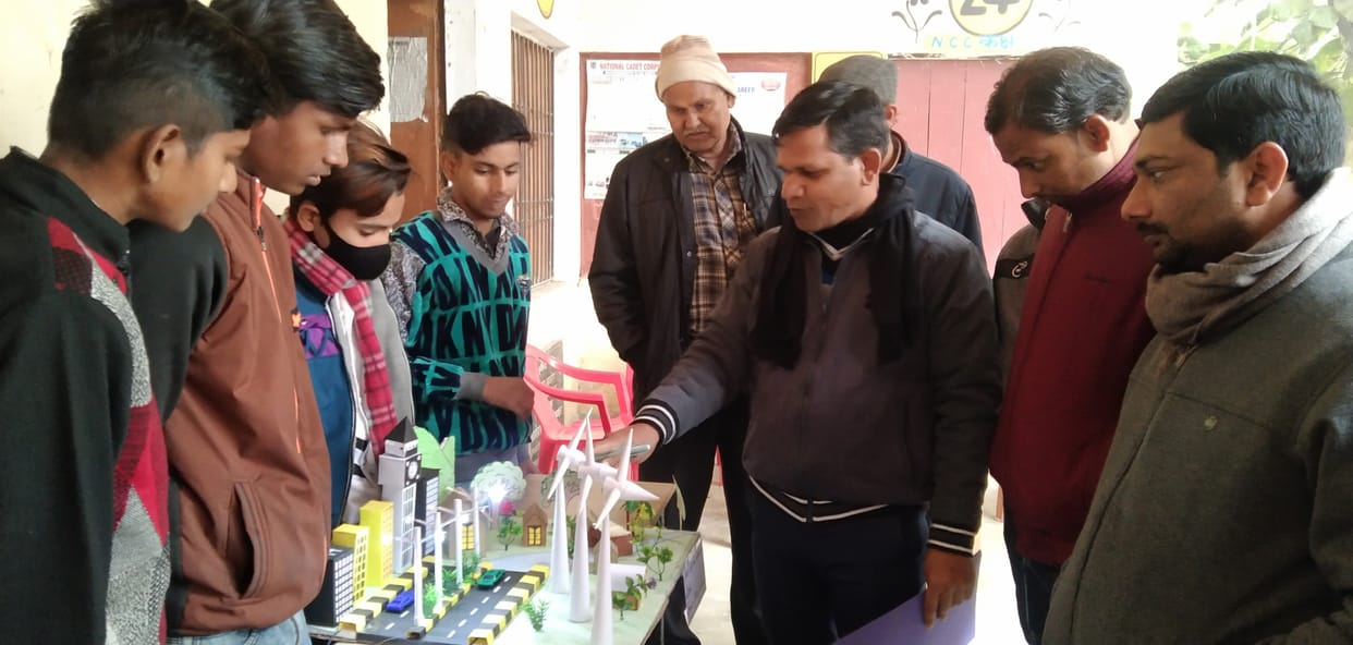 Students showed talent in science exhibition