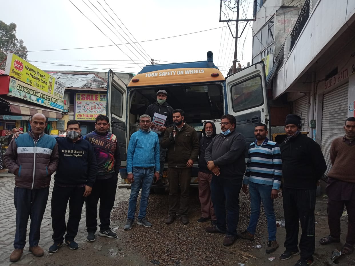 Food security team in Gagret