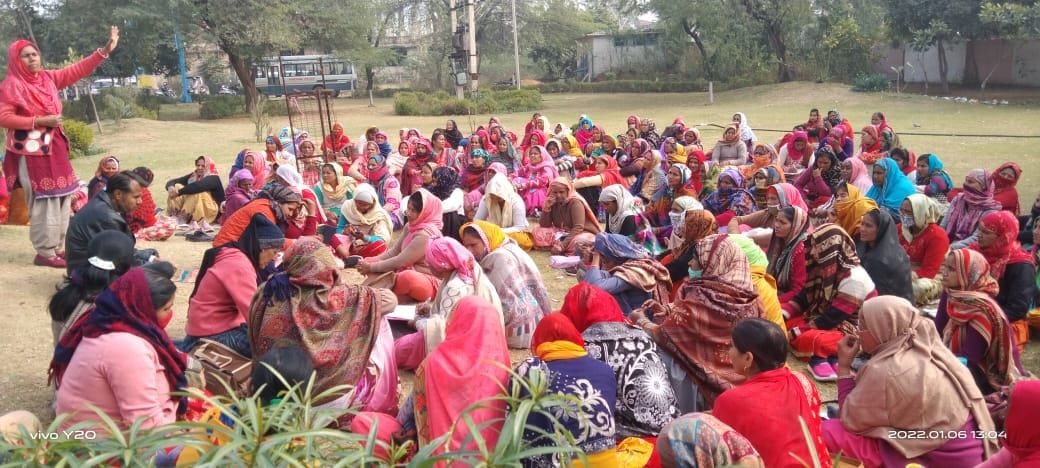 Anganwadi workers and assistants will participate in Jail Bharo movement from January 12