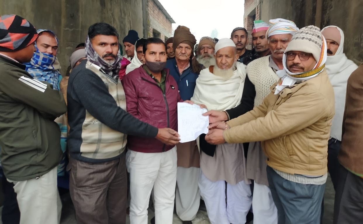 National Farmers Labor Organization demonstrated
