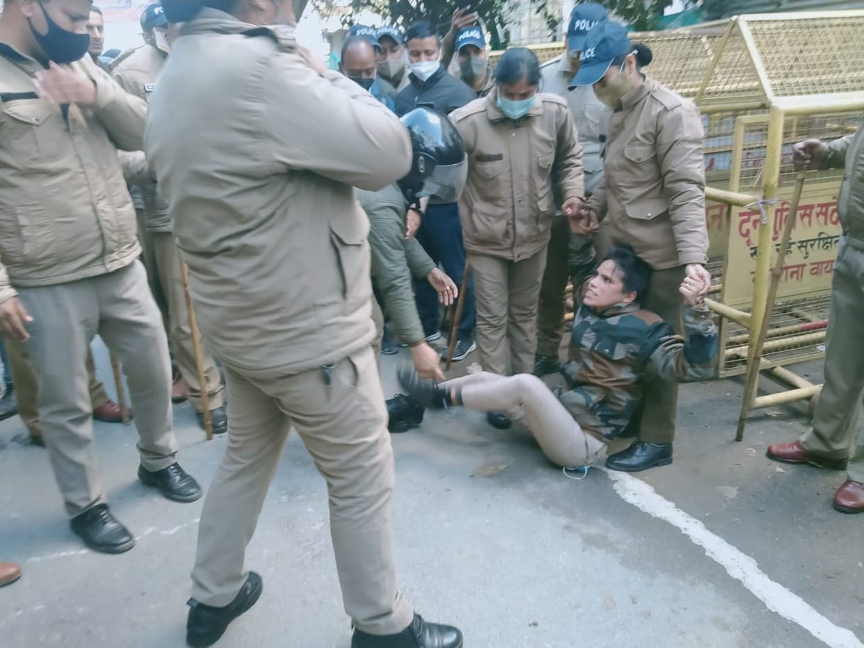 uttarakhand news: PRD jawans cm house march today