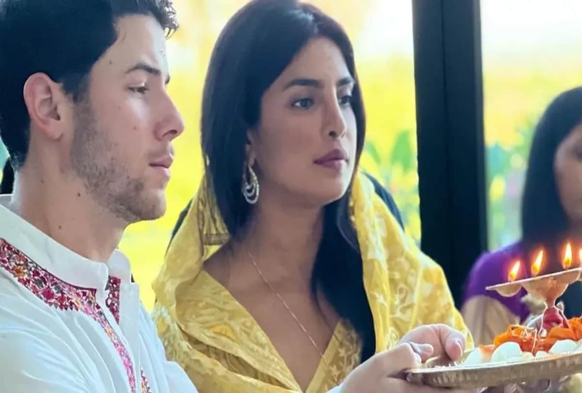 Social media: Priyanka Chopra was seen performing aarti with her chef fans gave such a reaction