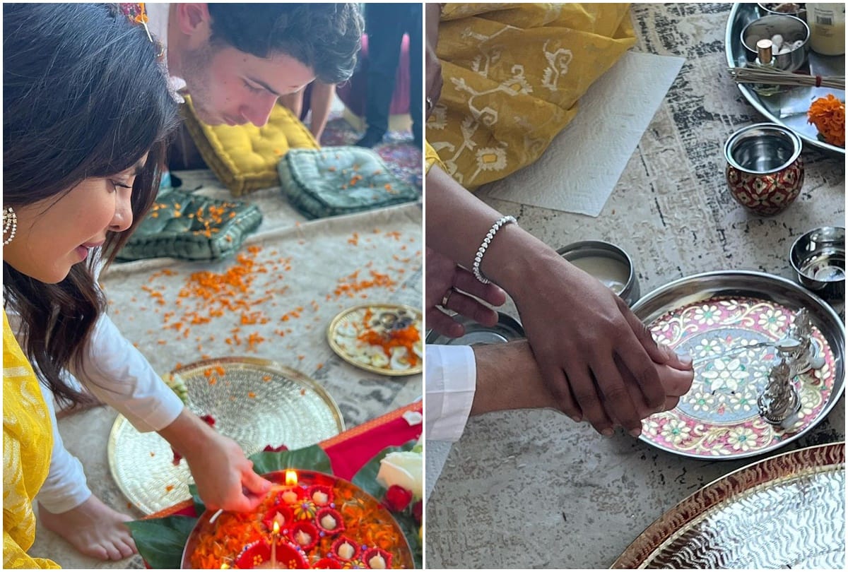 Social media: Priyanka Chopra was seen performing aarti with her chef fans gave such a reaction