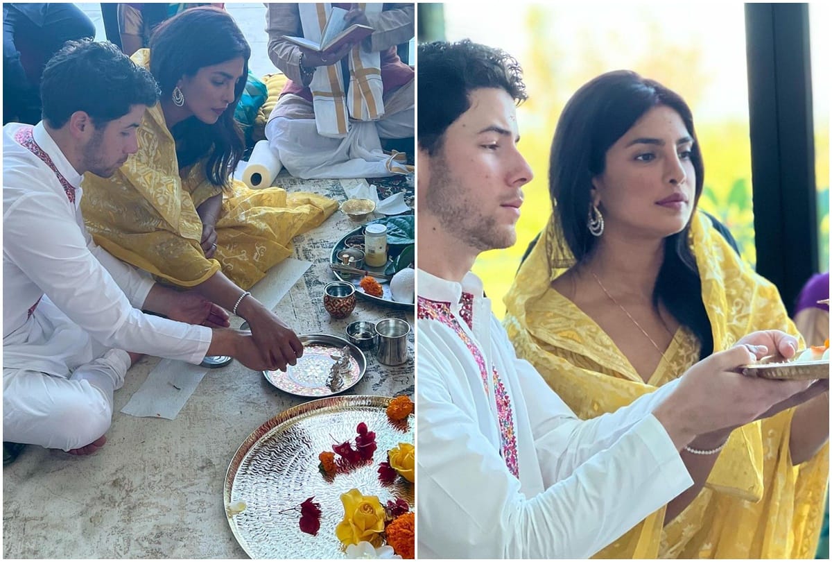 Social media: Priyanka Chopra was seen performing aarti with her chef fans gave such a reaction