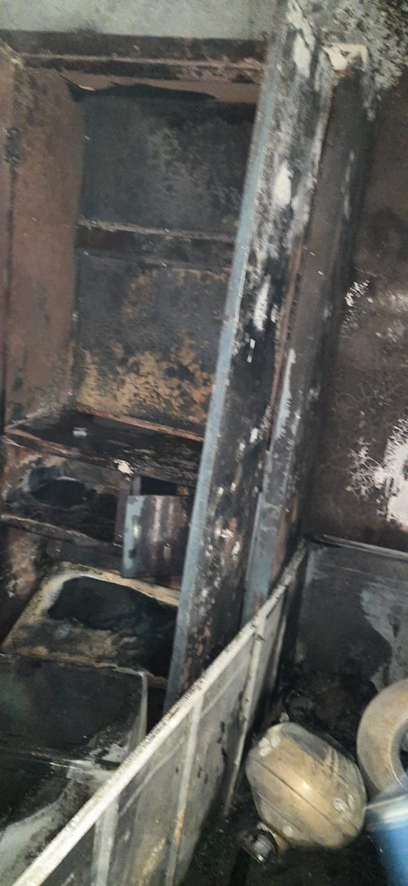 Drunk youth set fire to house