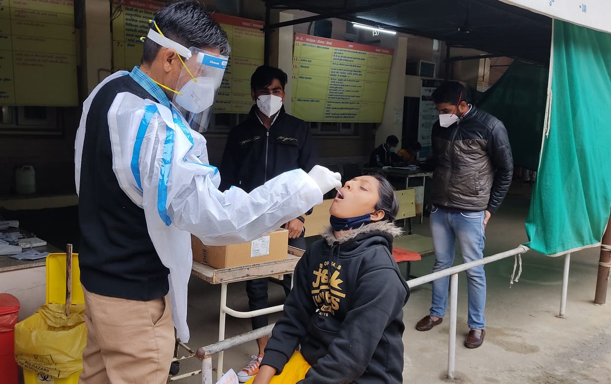 47 corona infected found in the district in just four days