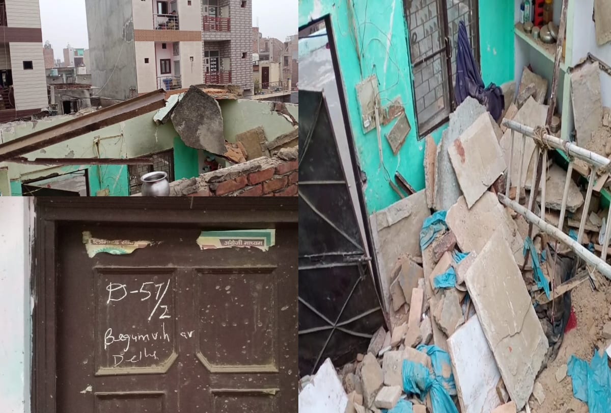 Delhi Begumpur building collapse two died one injured read details