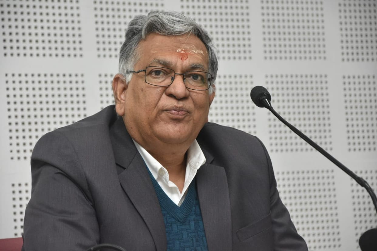 BHU new Vice Chancellor pro sk jain took charge and said research innovation and increasing facilities for students